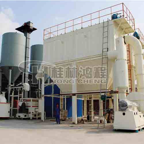桂林鸿程HCH超细磨粉机环辊磨磨粉机高岭土·石灰石磨粉机设备的图片