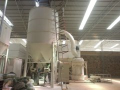 硅灰石、锆英砂、水渣HCQ1290雷蒙磨粉机摆式磨粉机的图片