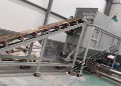 50kg白糖自动拆包机,拆包卸料机的图片