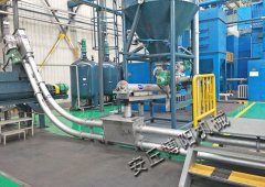 化肥管链式输送机、粉体管链投料系统