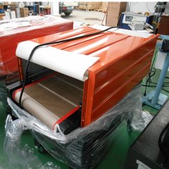 阿凡佬特氟龙网收缩包装机，五金零件热收缩机 薄膜收缩机的图片