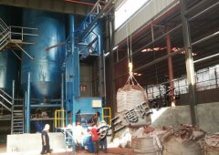 化肥吨包卸料机 吨袋破袋机生产厂的图片