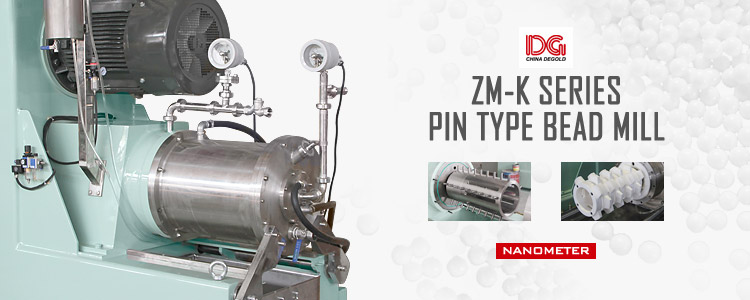 德高ZM-K系列25升超细纳米湿法研磨棒销砂磨机