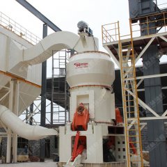 粉煤灰立式磨粉机 粉煤制粉设备 HLM高效立式磨机的图片