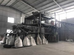国特拉管砂专用设备生产线