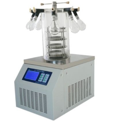 LGJ-12冷冻干燥机/冻干机（普通型/压盖型/挂瓶型冻干机/多歧管挂瓶压盖型冻干机）的图片