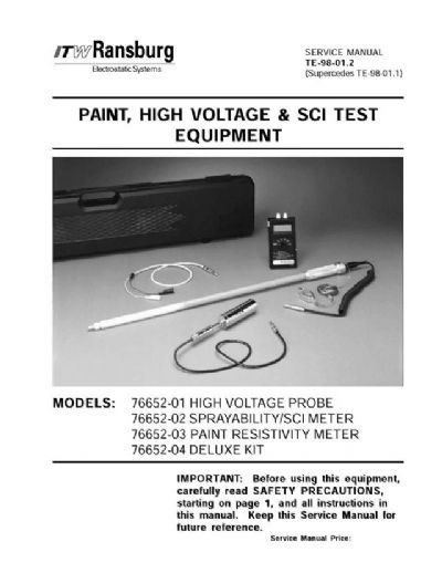 油漆电阻电导率测定仪76652-01/02/03/04的图片