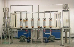 板式塔流体力学实验装置的图片