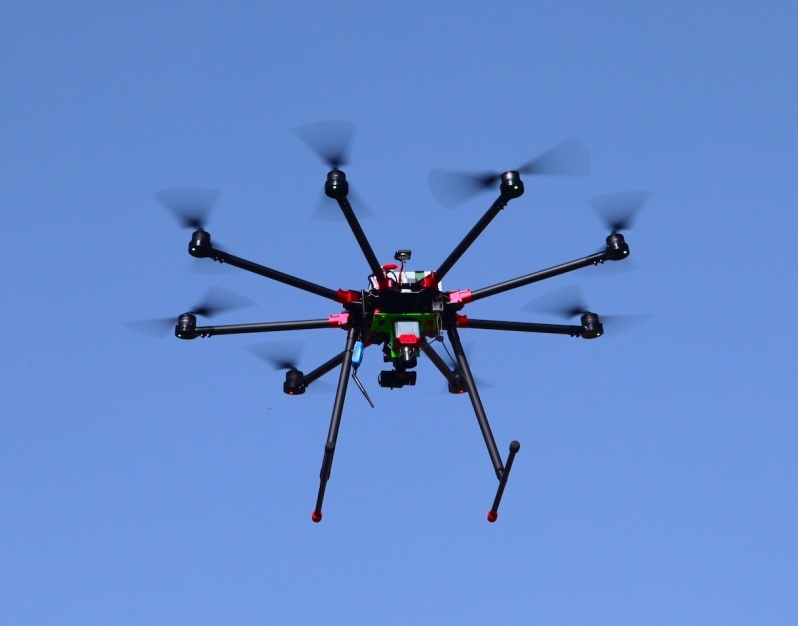 Ecodrone®森林防火无人机遥感系统的图片