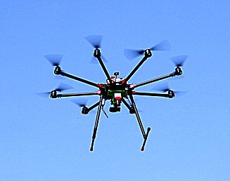 EcoDrone UAS（无人机）遥测系统的图片