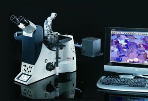 智能数字式全/半自动倒置金相显微镜的图片