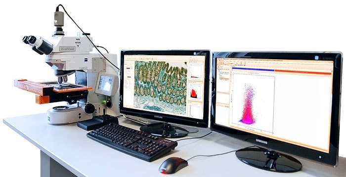 超大玻片全景组织细胞定量分析系统的图片