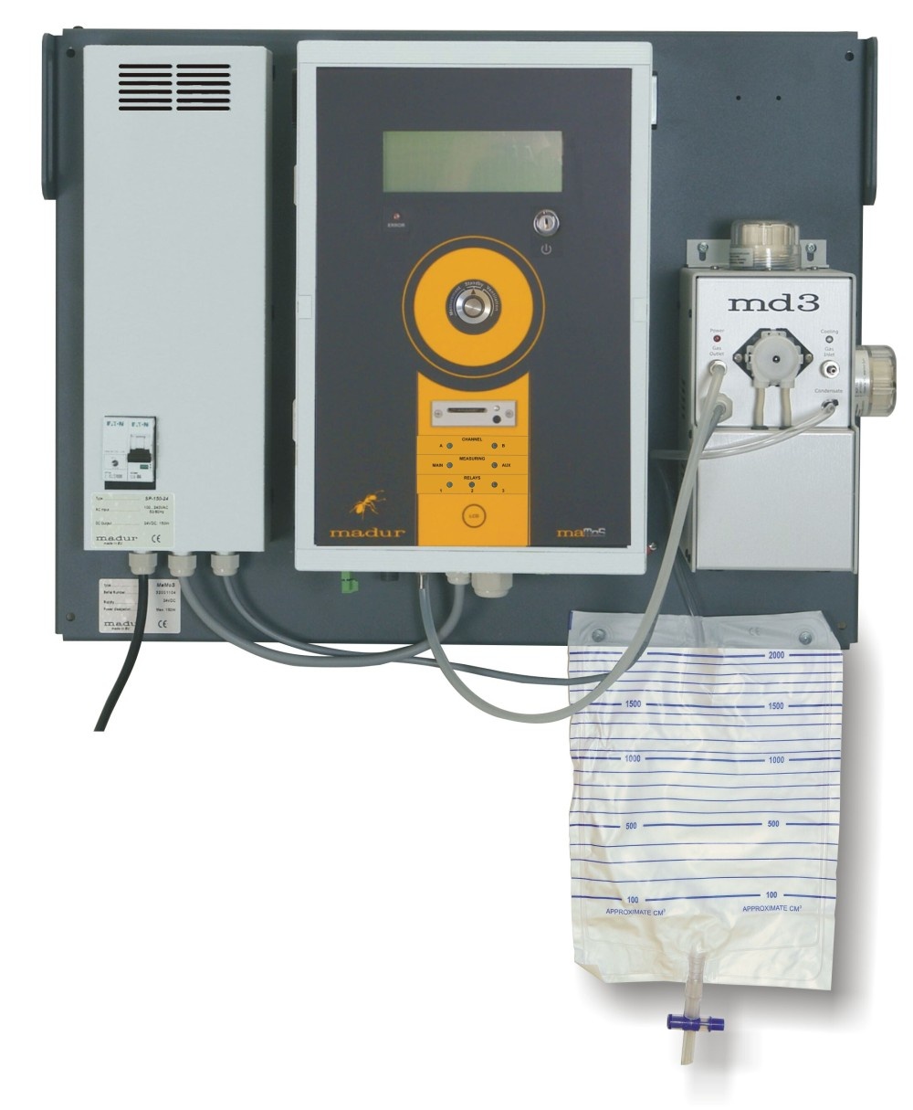 maMoS-100-200-300-400固定（在线）式沼气分析仪的图片