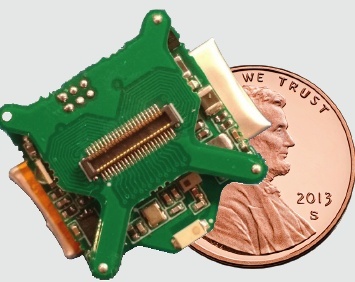 小老鼠无线脑电遥测系统的图片