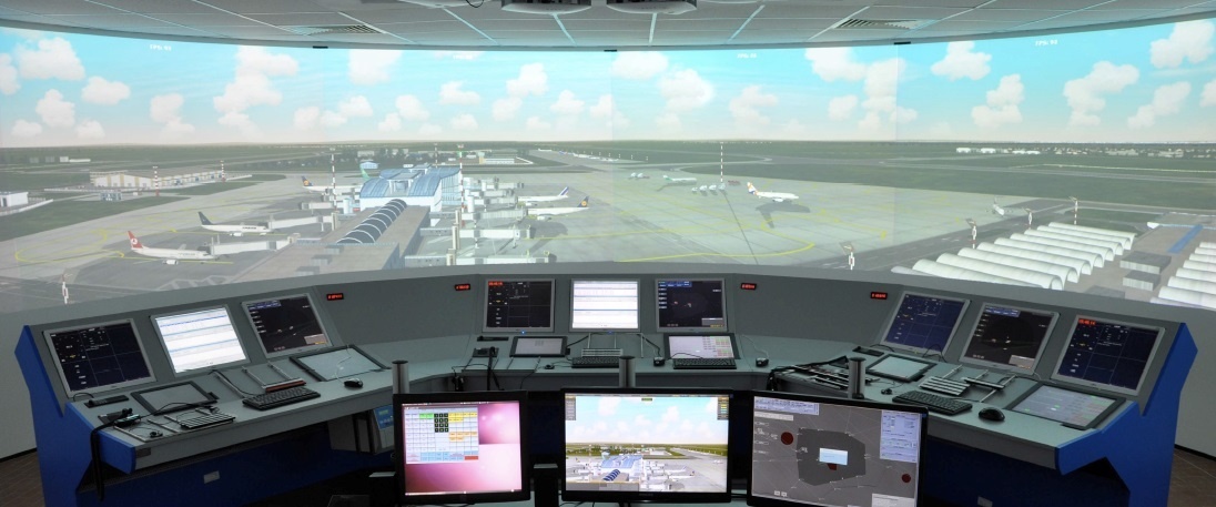 机场塔台模拟器、塔台模拟、塔台管制模拟系统的图片