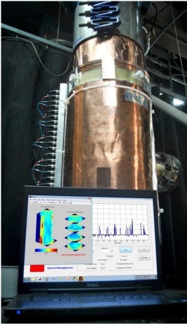 非侵入式电容层析两相流/多相流监测仪ECVT的图片