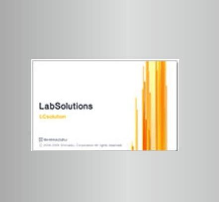 岛津色谱工作站LabSolutions LC/GC的图片