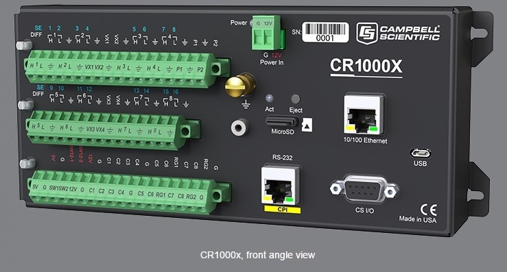 Campbell CR1000X数据采集器的图片