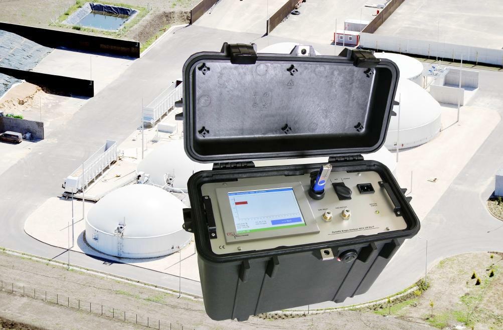 EDK M100BP便携式多组份沼气分析仪的图片