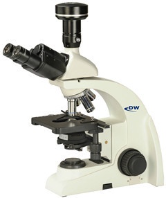 DW-100型三目生物显微镜的图片