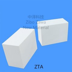ZTA锆铝复合耐磨衬砖的图片