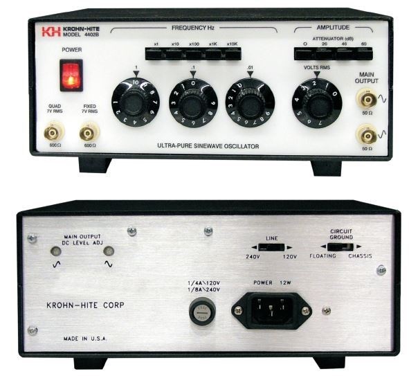 Krohn-Hite Model 4402B电容振荡器