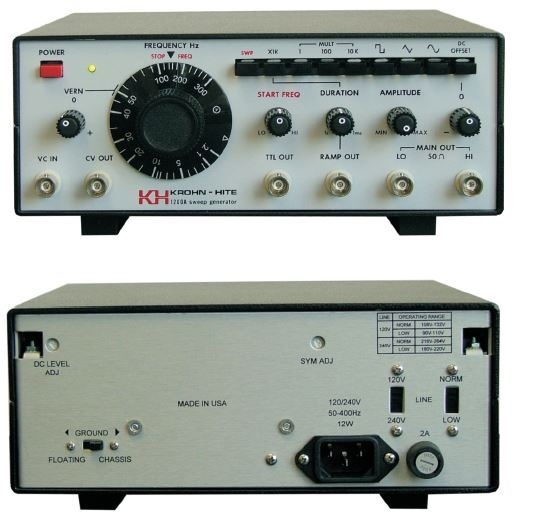 Krohn-Hite Model 1200A线性扫频函数发生器