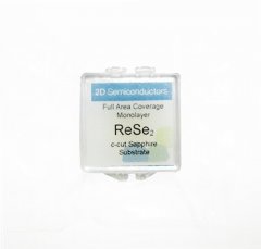 2D Semiconductors CVD蓝宝石基底单层二硒化铼ReSe2连续薄膜