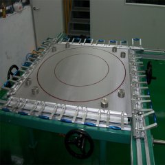 超声波振动筛网架专用绷网机的图片