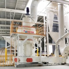 矿石工业制粉雷蒙磨粉碎机 时产100吨 大型摆式磨粉机的图片