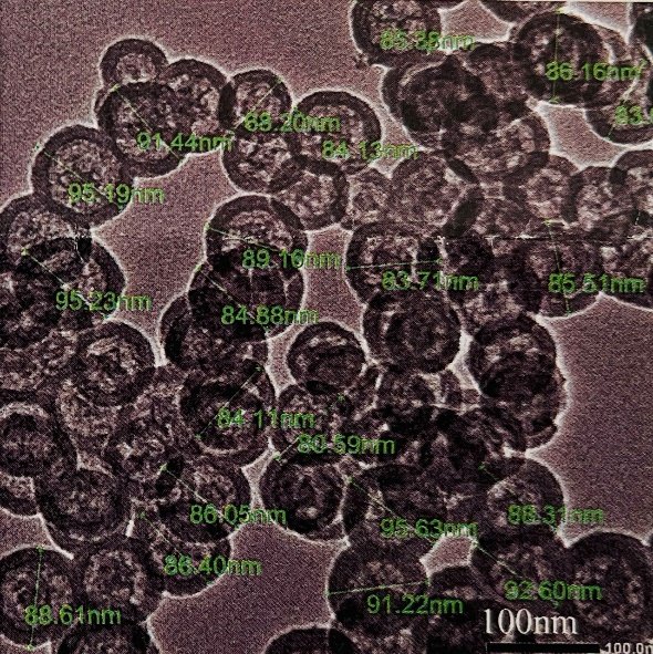 中空纳米二氧化硅微球（空心球状）的图片
