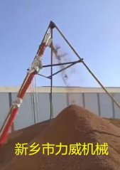 糠粉壳粉木粉添加剂粉软管输送机提升3米软绞龙
