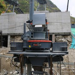 1小时450吨鹅卵石大型打沙机 鹅卵石制砂机如何选的图片