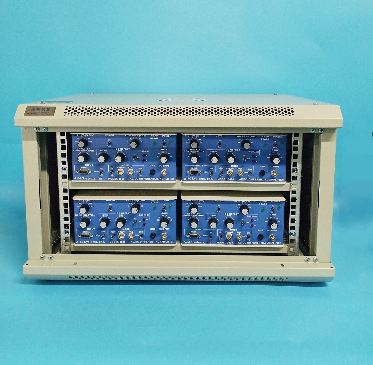 Model 3600 16-Channel微电极放大器的图片