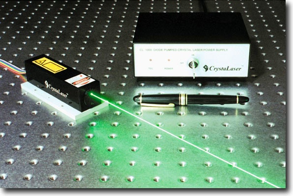 crystalaser 532nm绿光激光器