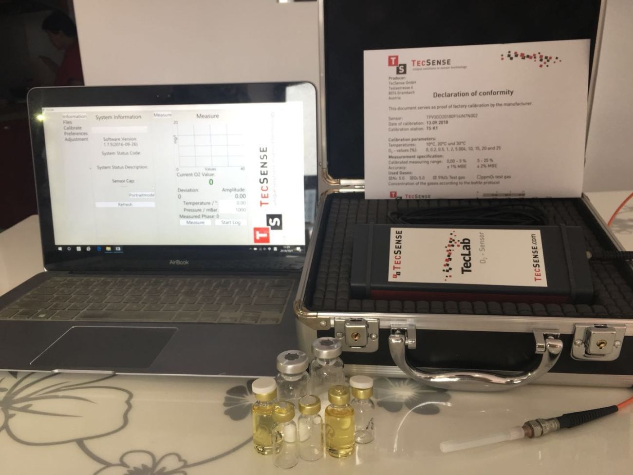 奥地利Tecsense药品溶解氧分析仪TecLab的图片