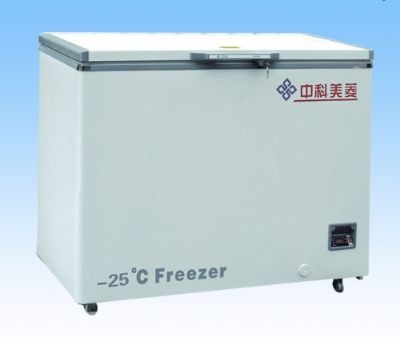YW110A/-25℃低温冰箱/低温冷冻储存箱（中科美菱）的图片