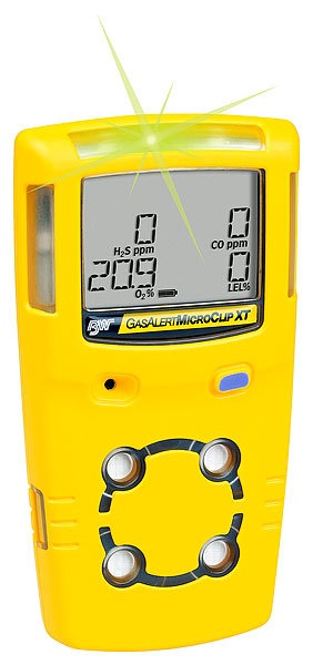 GasAlertMicroClip四合一气体检测仪的图片