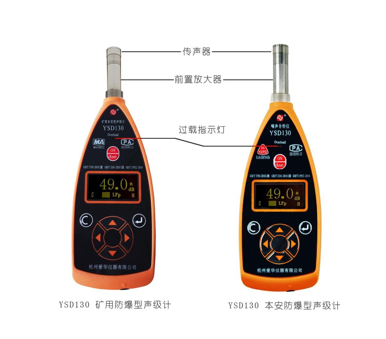 矿用本安型声级计的图片