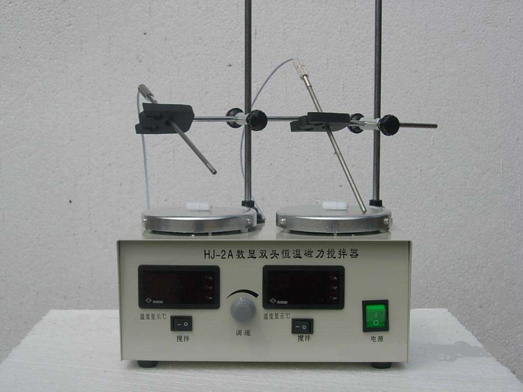 双头恒温磁力搅拌器HJ-2A的图片