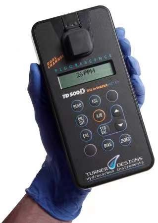 美国特纳便携式水中油分析仪TD-500D的图片