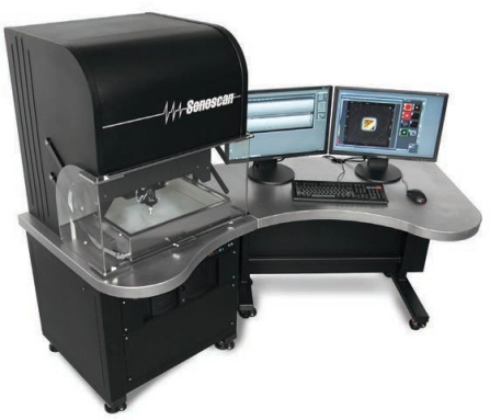 超声波扫描显微镜：C-SAM检测系统的图片