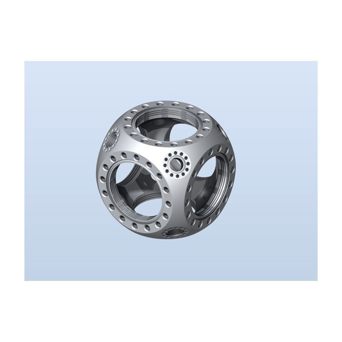 Kimball MCF450-SphCube-E6A8 4.50"球形真空腔的图片