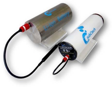 德国SubCtech公司可充电大容量水下锂电池的图片