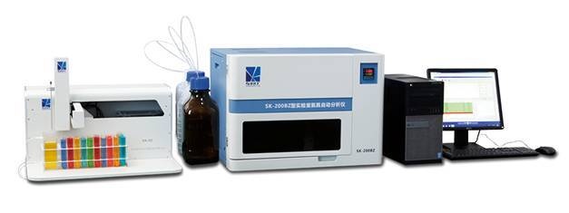 SK-200BZ实验室氨氮自动分析仪的图片