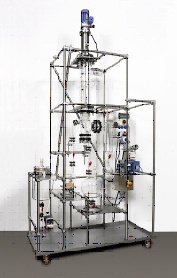 生产规模玻璃短程（分子）蒸馏设备的图片