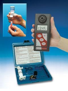 美国HF余氯、总氯检测仪（便携式余氯、总氯测定仪）的图片
