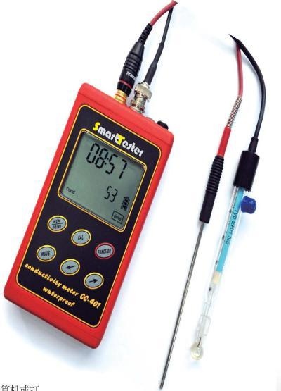 防水型电导率/盐度测试仪CC-401的图片