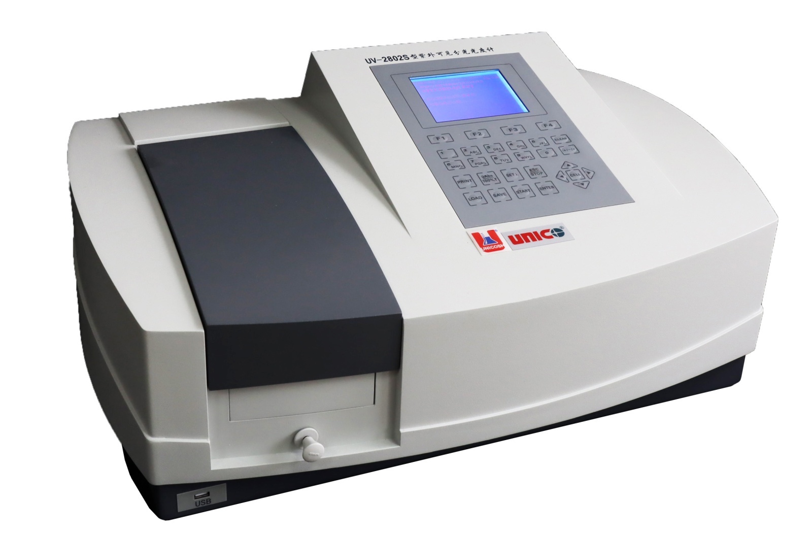 UV-2802S扫描型紫外可见分光光度计（大屏幕LCD显示）的图片