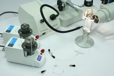 液滴微流控芯片系统的图片